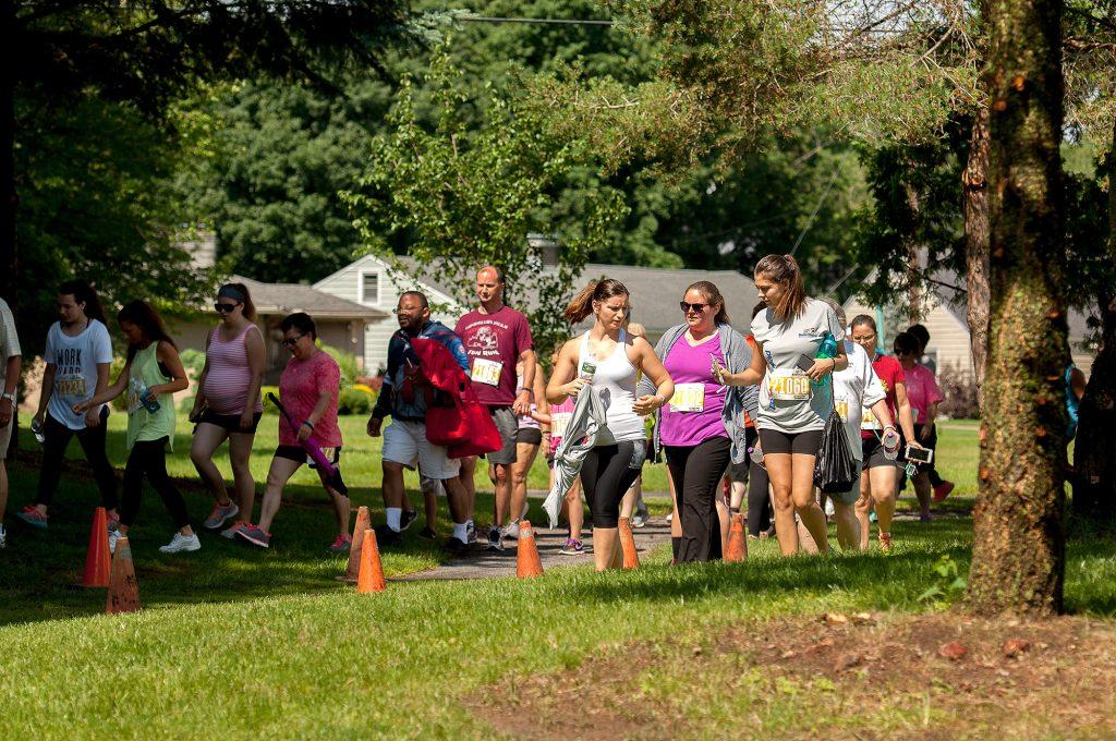 Participants in the 2017 Boilermaker Walk.