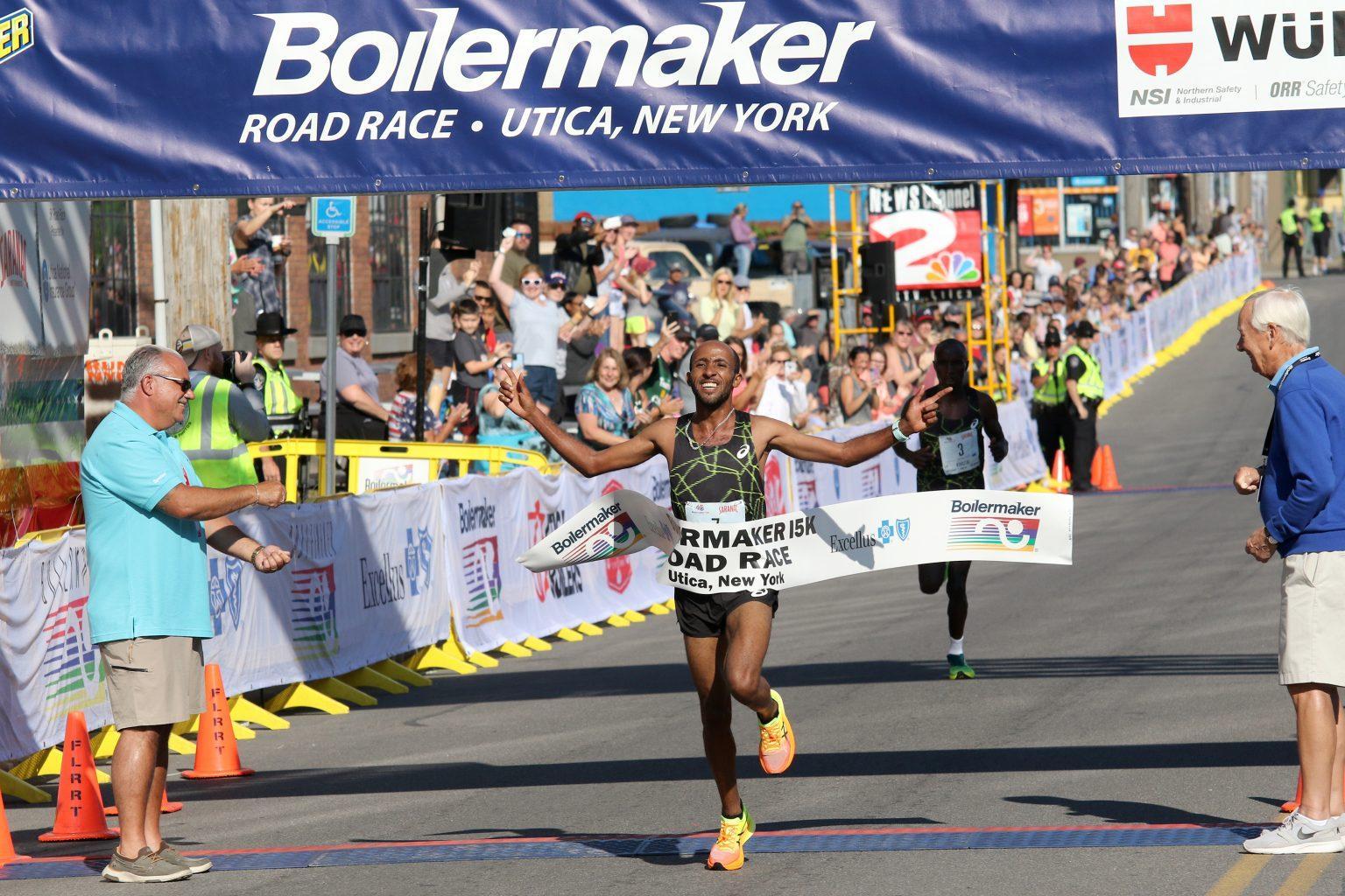 Mekonnen Romanchuk break Boilermaker Course Records Boilermaker Road
