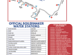 Boilermaker Water and Aid Stations Map