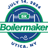 The 2024 Boilermaker 5K Logo - July 14, 2024, Utica, NY