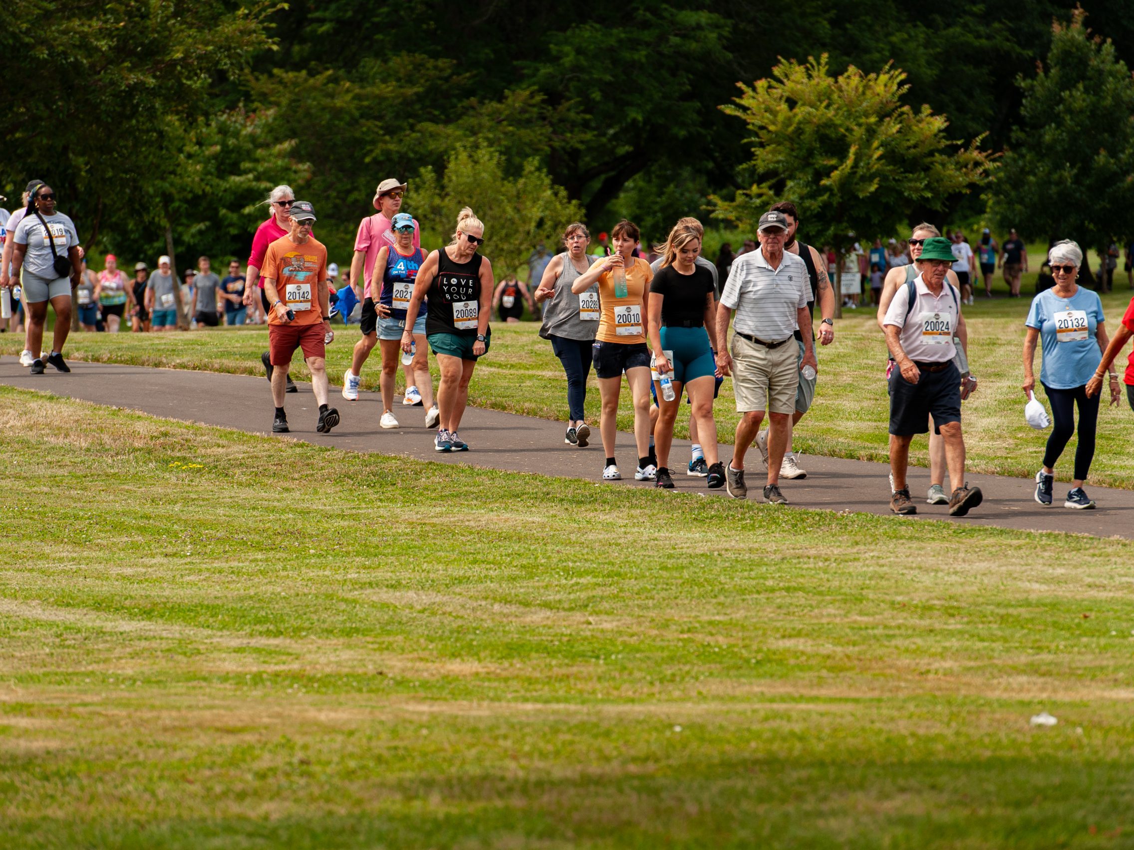 Boilermaker walkers trek through the scenic Olmstead parks